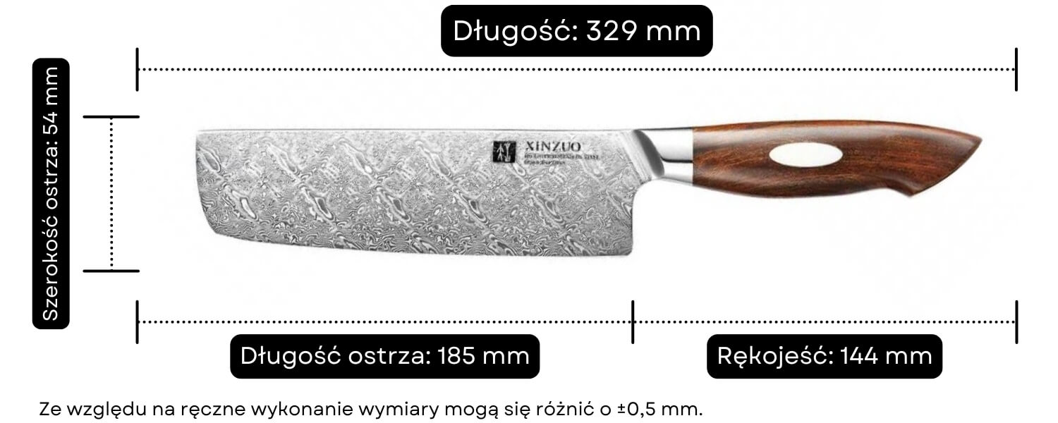 B46D nakiri wymiary