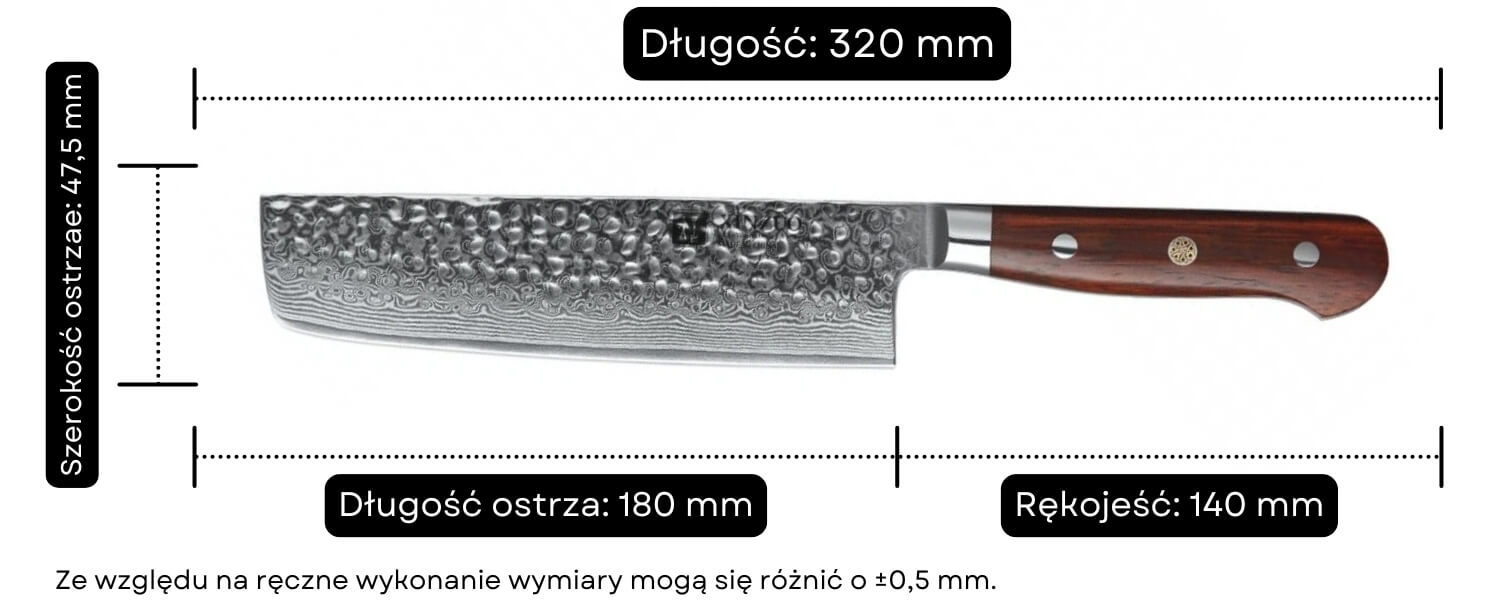 B9H nakiri wymiary