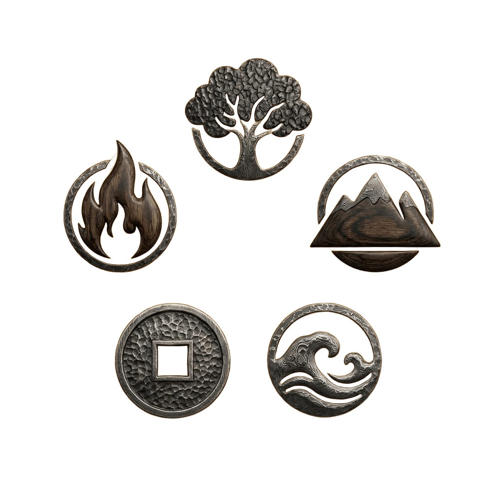 Obok zwierząt kluczową rolę odgrywa również pięć żywiołów