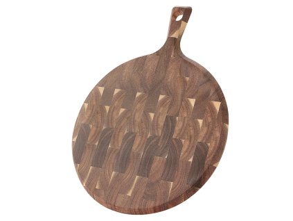Deska do krojenia z drewna akacjowego 9 – okrągła
