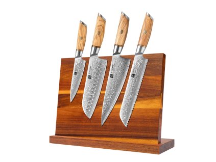 Zestaw noży XinZuo Lan B37 ze stojakiem magnetycznym