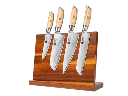 Zestaw noży XinZuo Lan B37S ze stojakiem magnetycznym