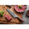 Nóż Santoku XinZuo Yu B13R