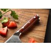 Nóż Santoku XinZuo Yu B13R rękojeść