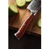 Nóż Santoku XinZuo Yu B13R rękojeść