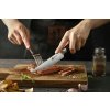 Krojenie nożem do steków XinZuo B35 Zhi