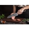 Nóż Santoku XinZuo He B1H