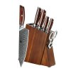 Zestaw noży XinZuo Yi B27 ze stojakiem i nożycami
