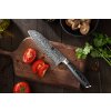Nóż Santoku XinZuo Ya B20 7"