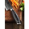 Nóż Santoku XinZuo Ya B20 rękojeść