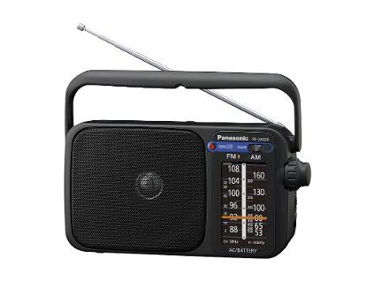 RF 2400DEG-K přenosné rádio PANASONIC
