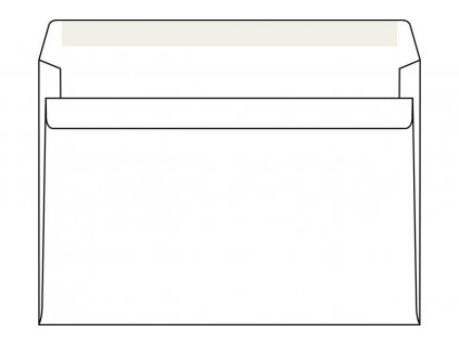 25038 obalka c5 162x229 mm samolepici bila 1 000 ks