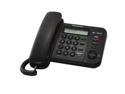 20937 telefon panasonic kx ts560fxb cerny