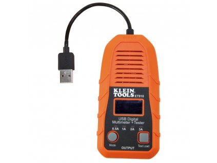 24453 usb digitalni meric a tester usb a klein tools