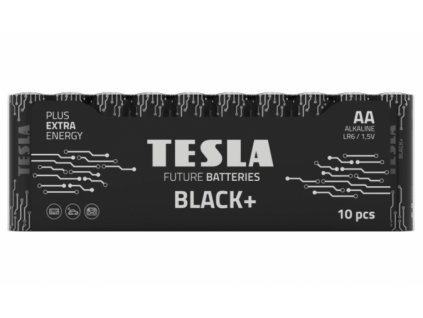 27256 baterie tesla black alkalicka tuzkova baterie aa lr06 shrink 10 ks