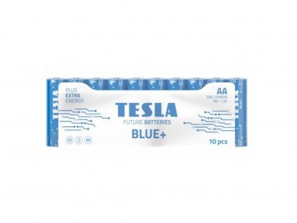 27466 baterie tesla blue aa tuzkova baterie 10ks r06 shrink