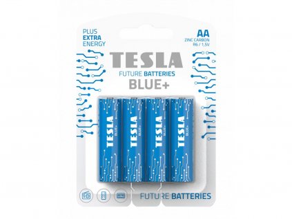 27475 baterie tesla blue aa tuzkova baterie 4 ks r06 blistr