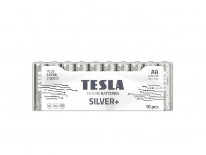 27463 baterie tesla silver aa tuzkova baterie 10ks lr06 blistr