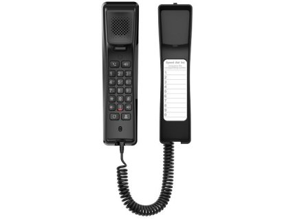 29581 hotelovy sip telefon fanvil h2u cerny