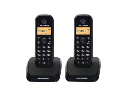29938 telefon bezsnurovy motorola s1202 duo cerny