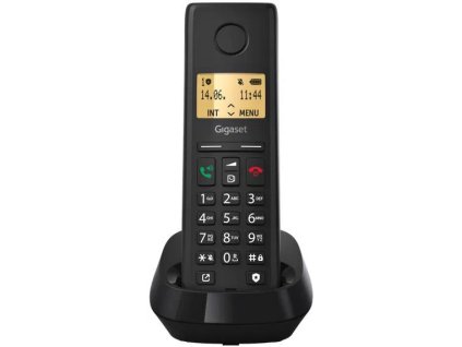 29998 telefon bezsnurovy gigaset pure 200 cerny