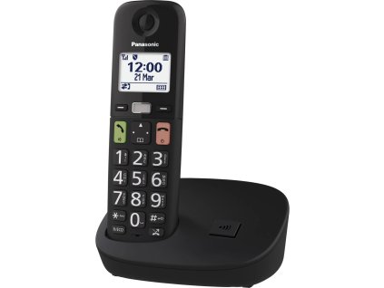 30028 telefon bezsnurovy dect panasonic kx tgu110fxb cerny