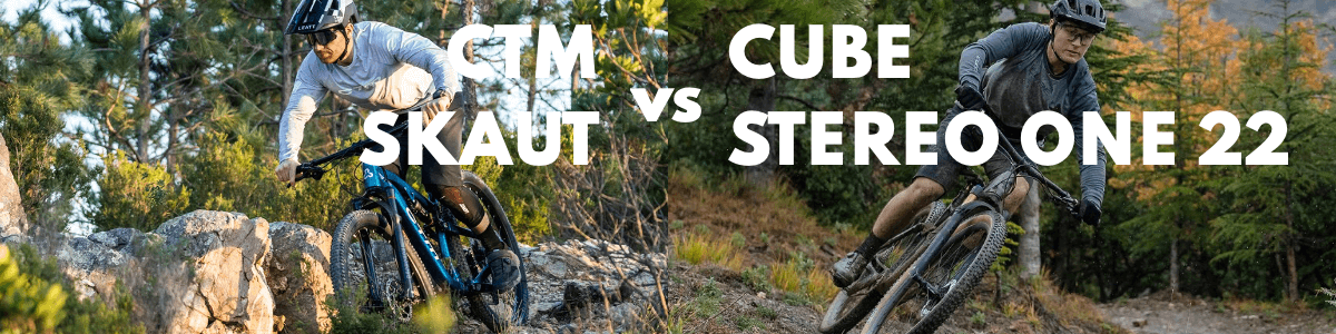 Vybíráte si celoodpružené kolo? Srovnali jsme pro vás modely CTM Skaut a Cube Stereo One22 Series