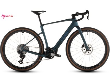 Cube Nuroad Hybrid C:62 SLT 400X royalgreen´n´crisscross