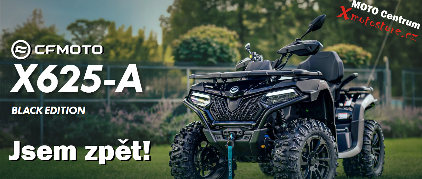 Vrátila se čtyřkolka CFMOTO Gladiator X625-A