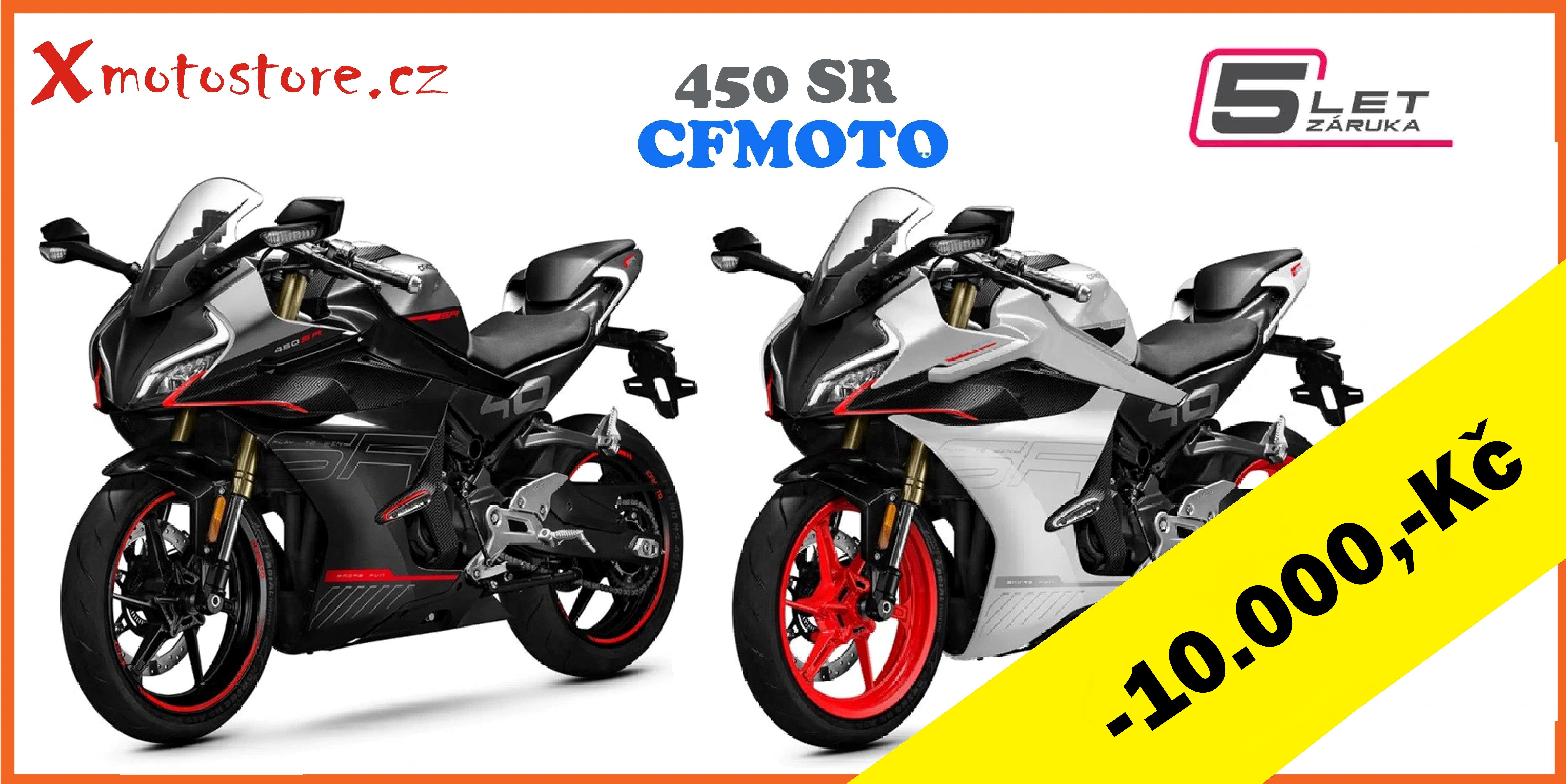 Letní akce sleva na cfmoto 450SR