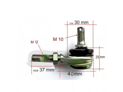 919 cep rizeni 1 kus levy zavit m12
