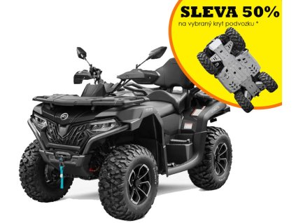 sleva na ctyrkolku cfmoto gladiator x625 a cerna stribrna bila spz zluta spz