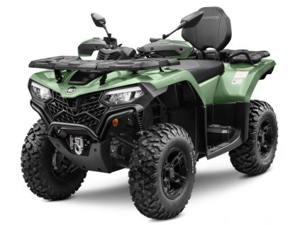 cfmoto gladiator x520 A EPS E5 T3b pracovni ctyrkolka dvoumistna atv zelena