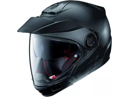 cerna matna univerzalni prilba helma na motocylk moto nolan n40 5 gt