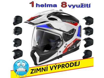 ZIMNÍ VÝPRODEJ HELMY NOLAN N70