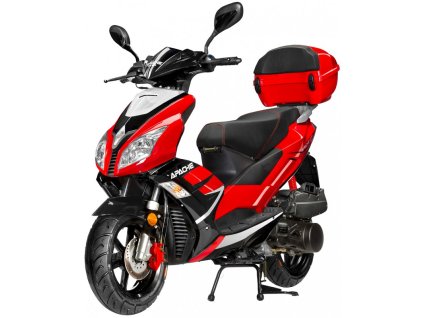 apache 125 efi cerveny