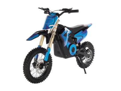 BUFFLER eD1000Y BLUE modra mini motorka minicross detska elektro znackova