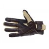 Leoshi rukavice hnědá moto