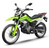 motorka cfmoto 250 dual sport cross enduro seda zelena