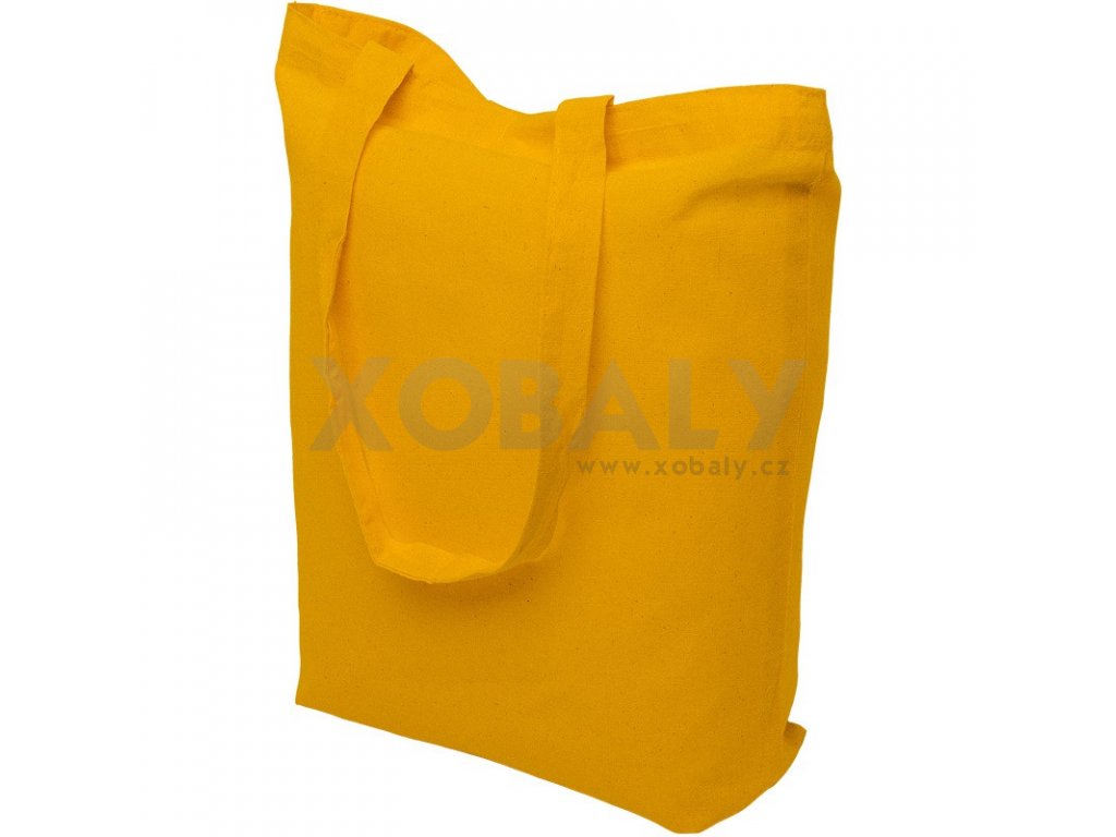 Bavlněná nákupní taška žlutá - 15.0038 - 390x410mm