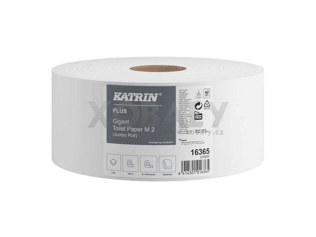 16365 katrin plus jumbo toilet paper roll m 2 official product image