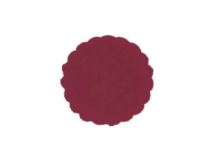 Rozetky papírové 9cm bordo (cena za 500ks) - 36.0038