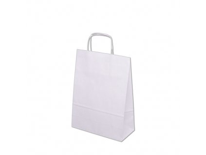 Papírová taška 240x100x320mm - bílá