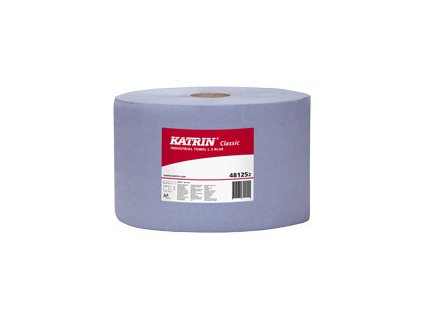 Průmyslová papírová utěrka KATRIN CLASSIC L 3 Modrá, laminovaná - 481252