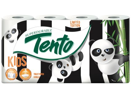 Tento Vesela Panda 8pack
