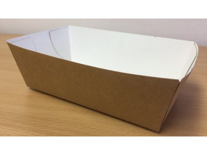 Papírová miska malá 13,5x7,5x3,5cm (cena za 90ks)