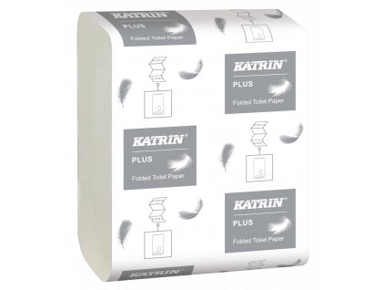 Toaletní papír skládaný KATRIN Plus - Bull pack - handy pack