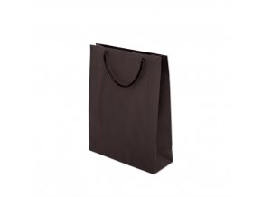 Papírové tašky barevné 240x100x320mm - černá