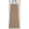 Papírová taška na víno 14x8x39cm - hnědá