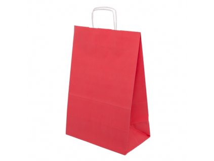 4560 barevna taska papirova 240x100x320mm cervena 13 0130